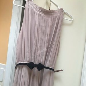 Blush maxi dress